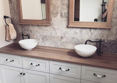 Hardwood Vanity